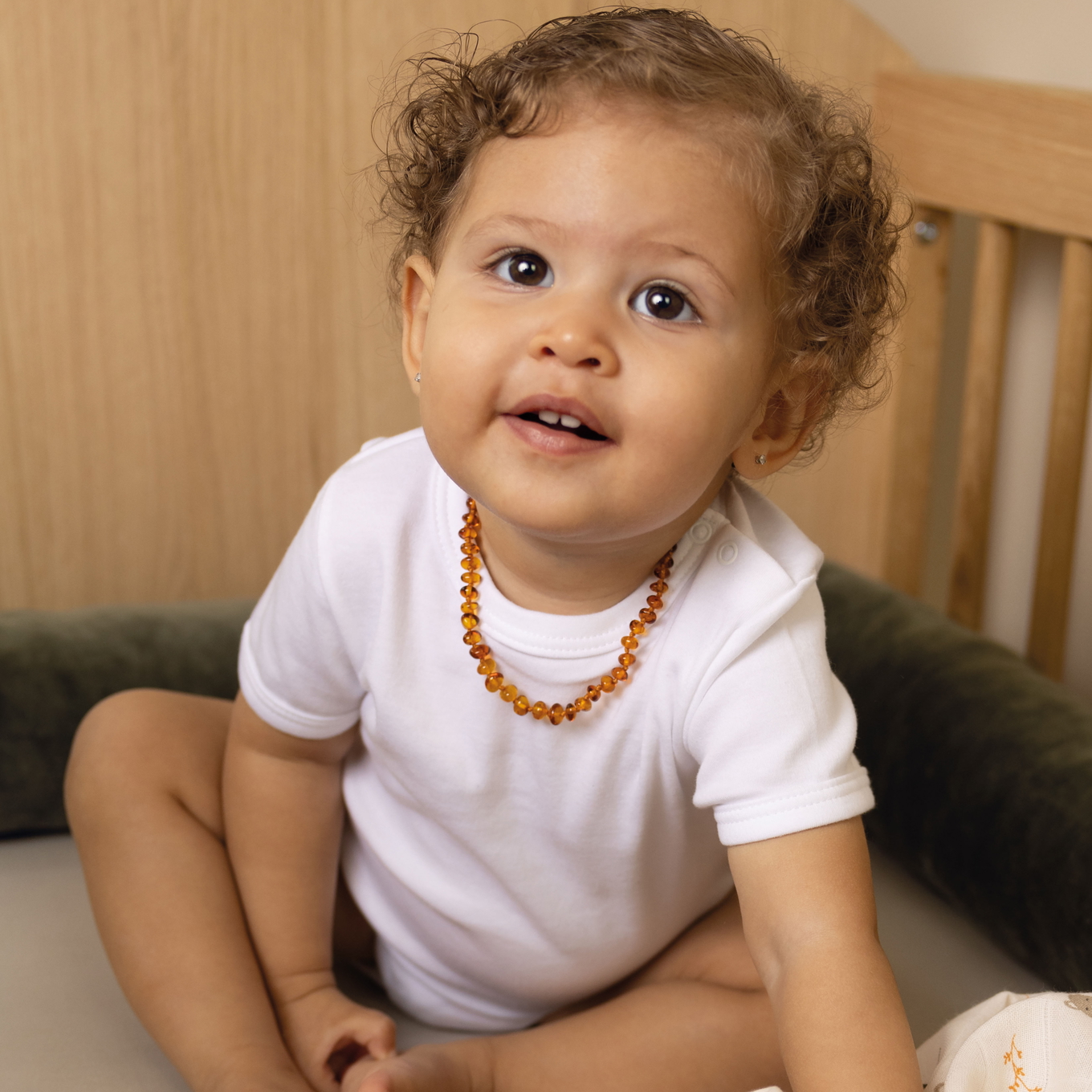 Bernsteinhalskette Baby #2