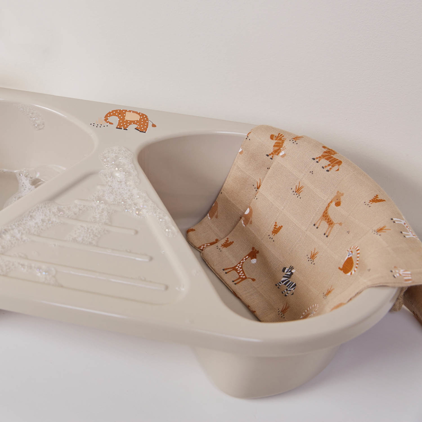 Waschhandschuh 3 Stück Steppe 3