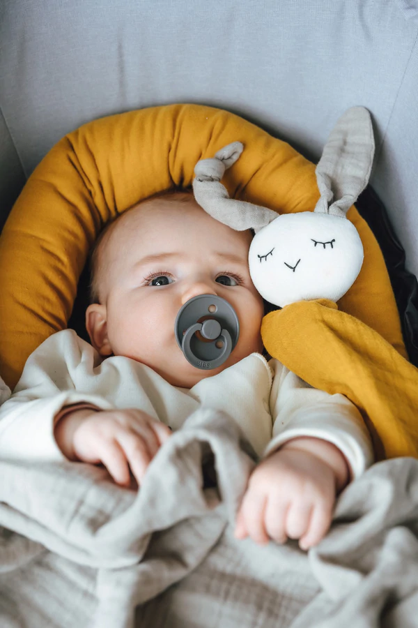 Schmusetuch Hase Mustard #2