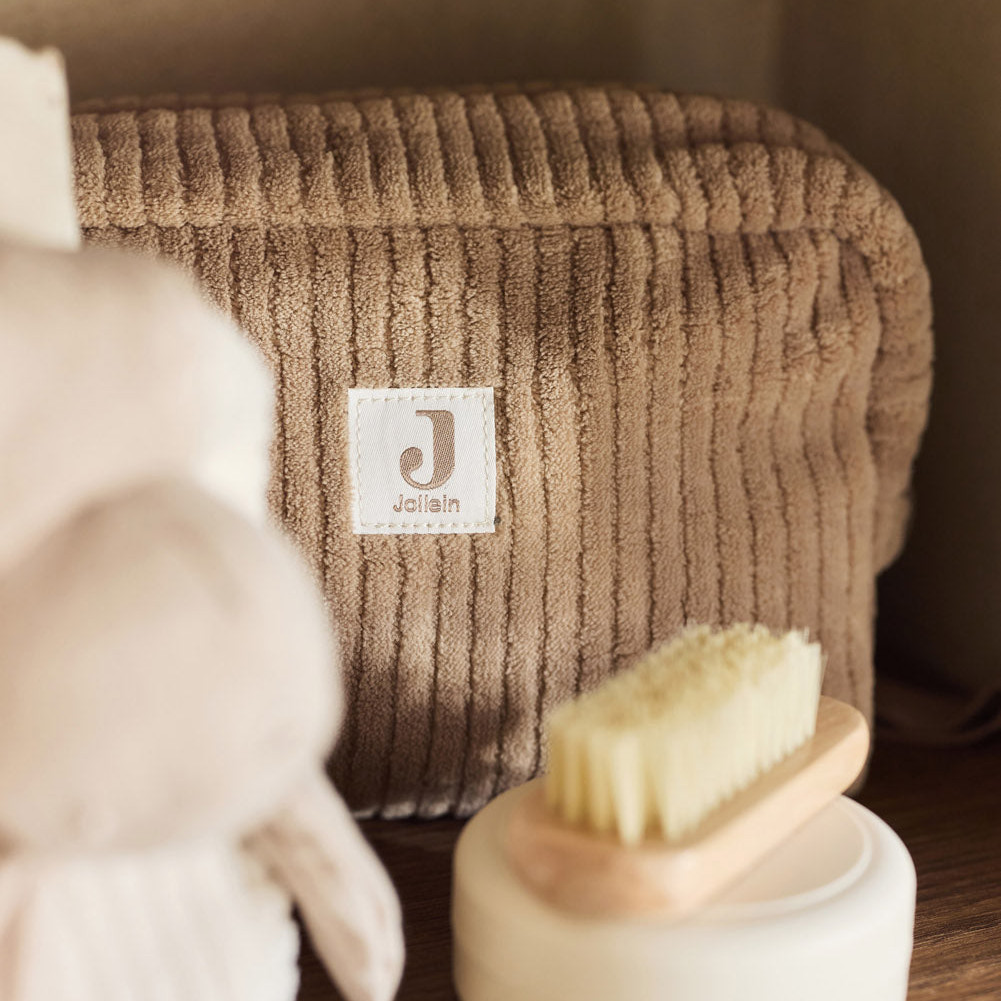 Pflegetasche Cloudy Rib Milky Coffee 5