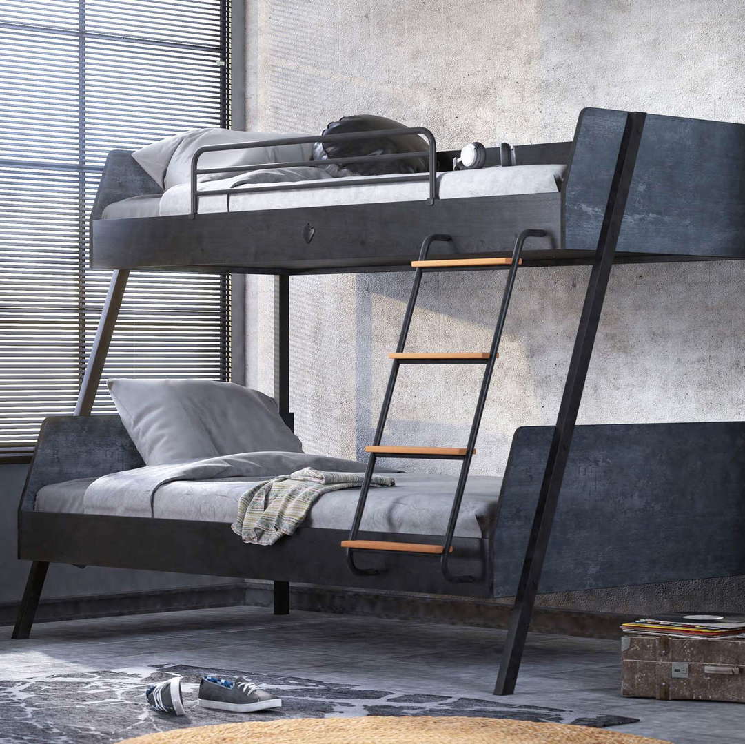 Family Etagenbett Dark Metal #2