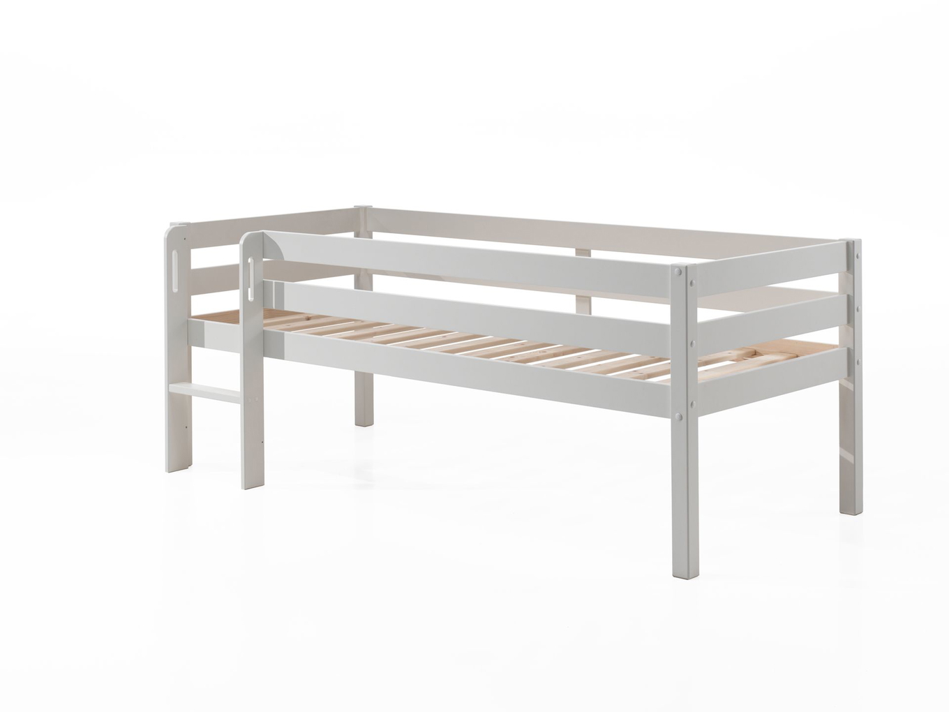 Bett Pino inkl. Schubladen Set Weiss 4