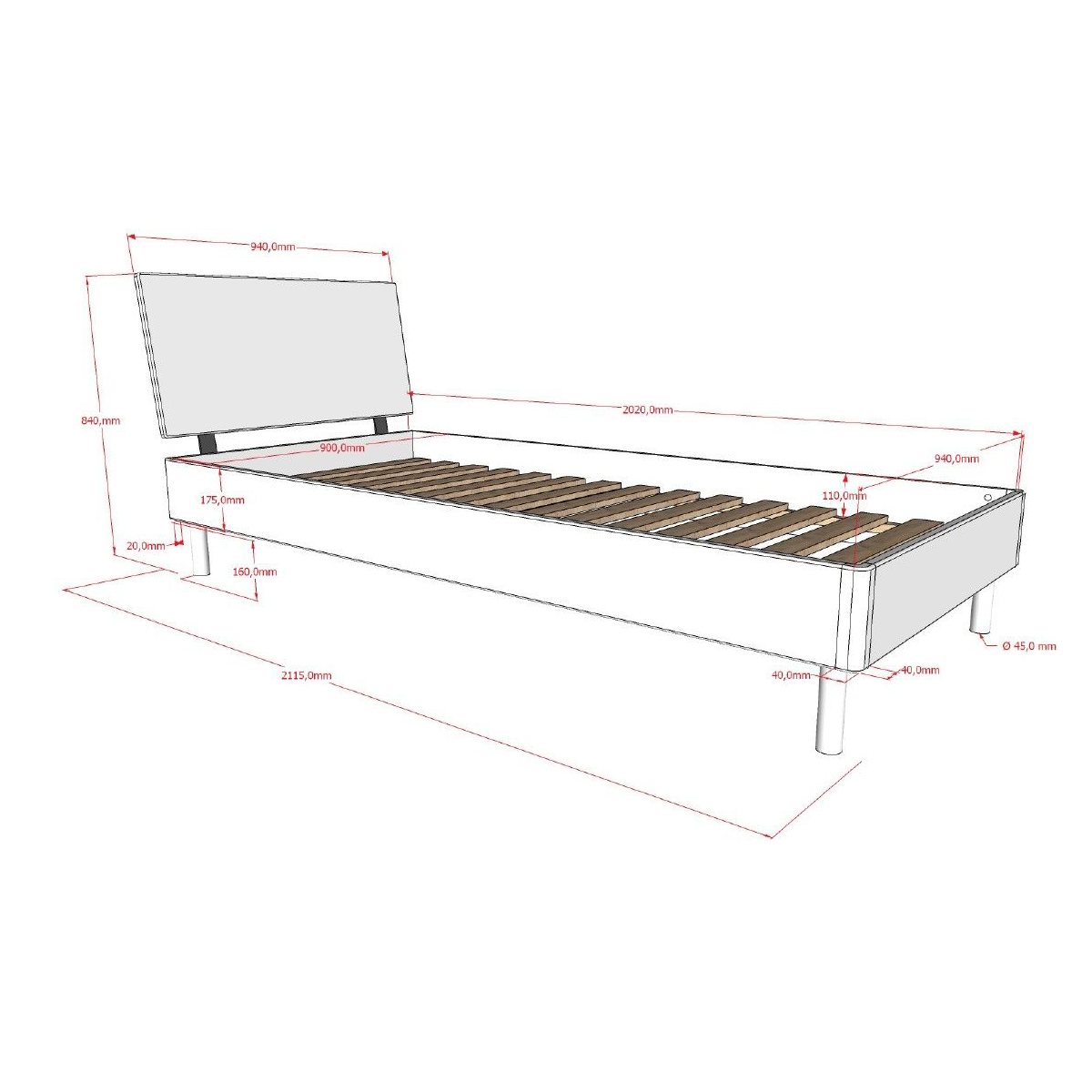 Kinderzimmer Forrest Buche 4-teilig Set F 11