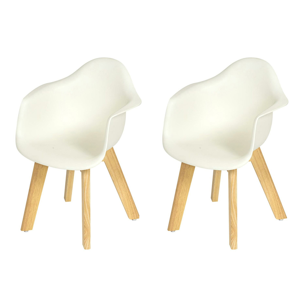 Kinderstuhl Quax 2er Set Weiss