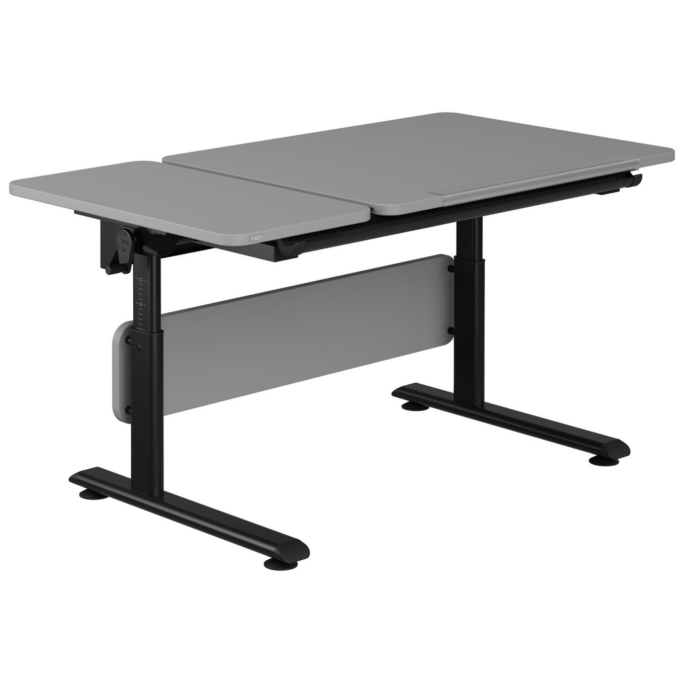 Schreibtisch Diego 130 GT Schwarz Grau