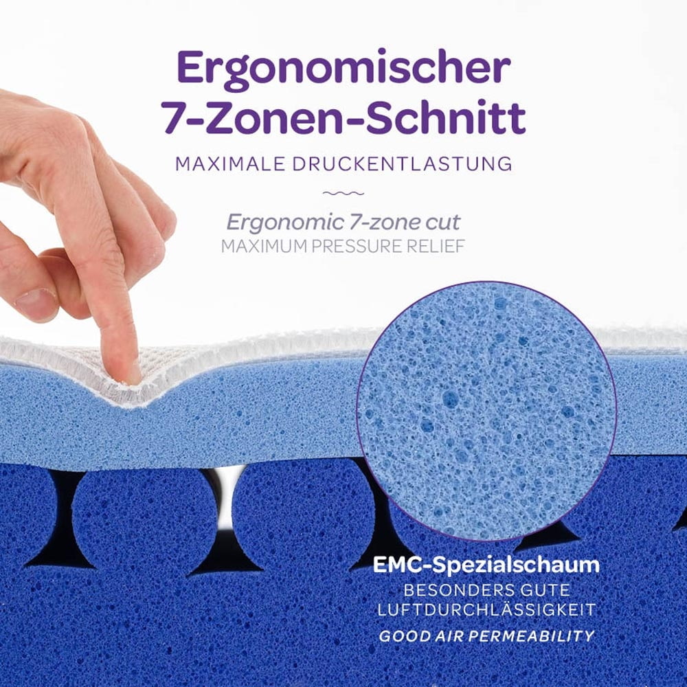 Matratze Meeresbrise 120 x 200 cm 7