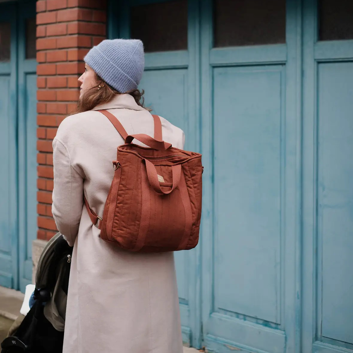 Wickelrucksack Hyde Park Brick Brown #2