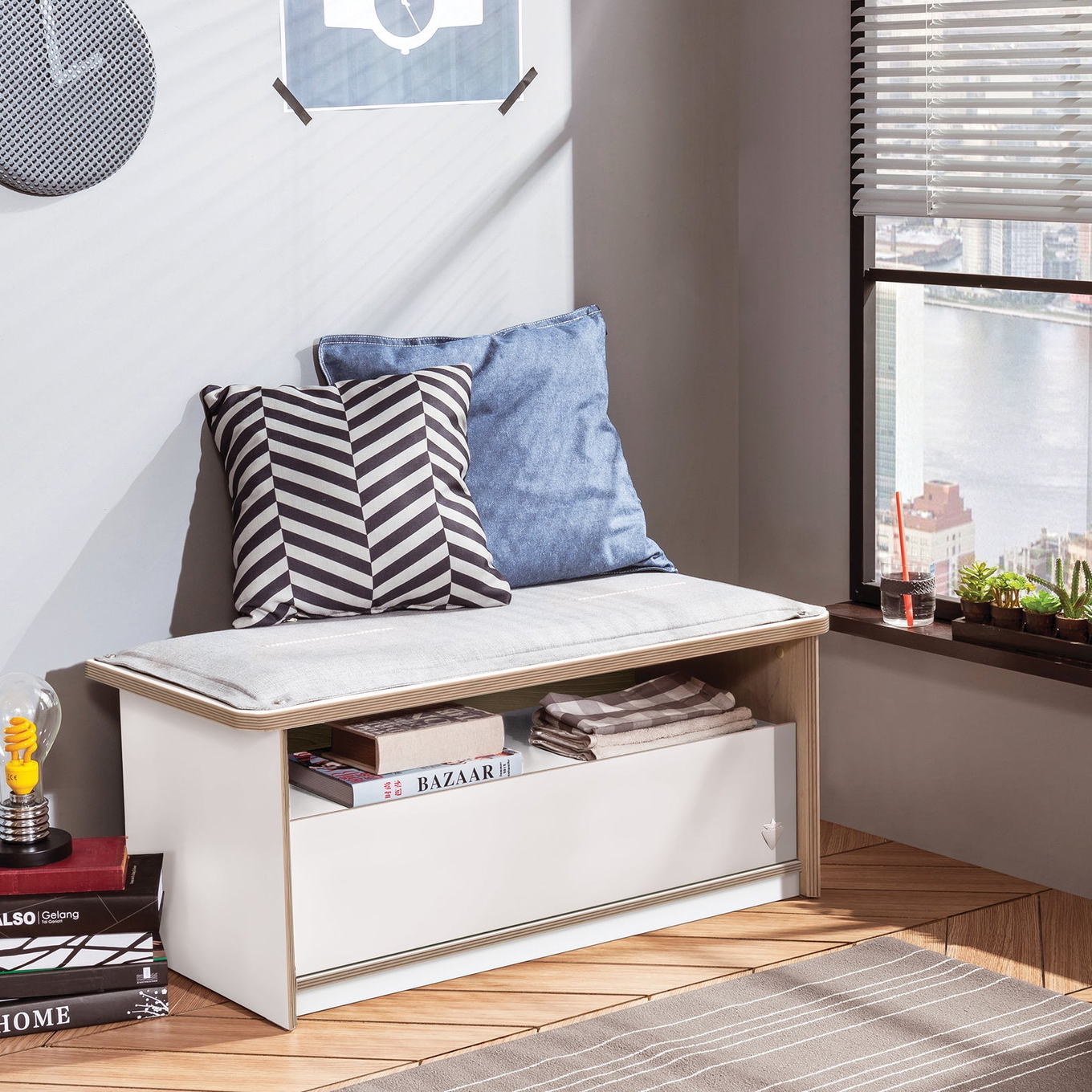 Sitzbank Modera mit Stauraum #2