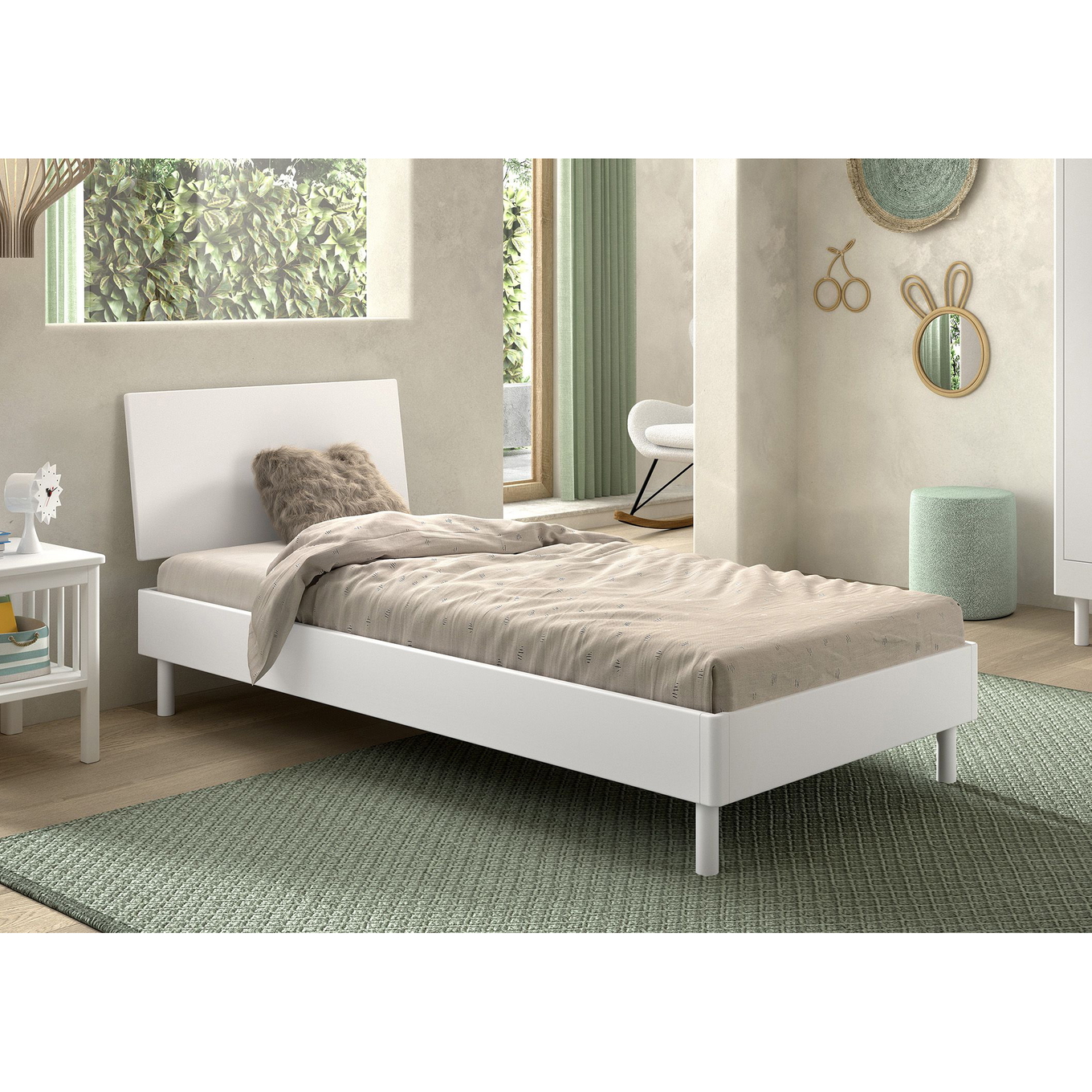 Kinderzimmer Forrest Buche 4-teilig Set F 3