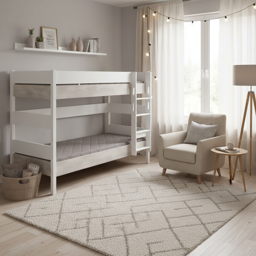 Etagenbett Kira Nautik mit gerader Leiter, 120 x 200 cm 4