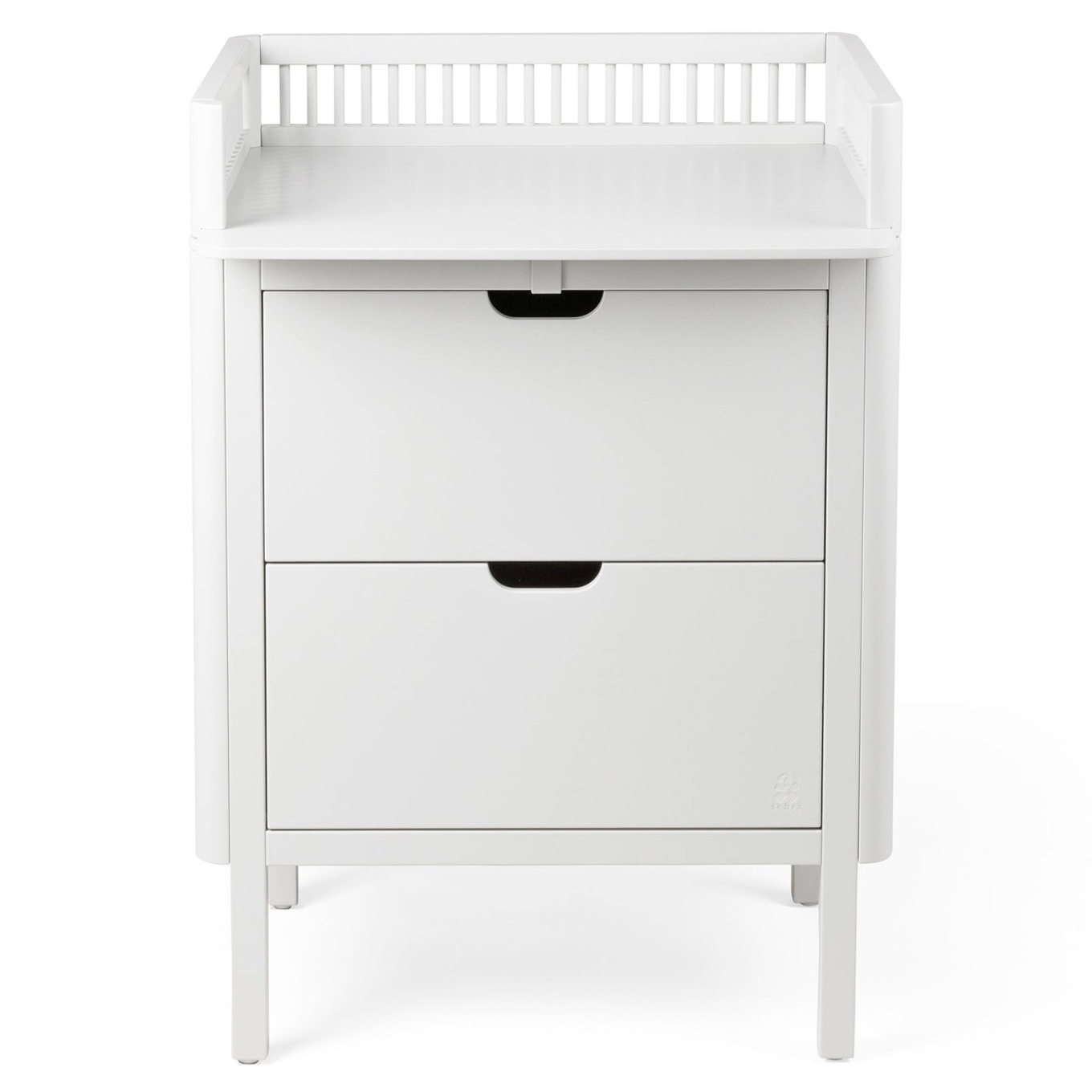 Wickelkommode Sebra Classic White