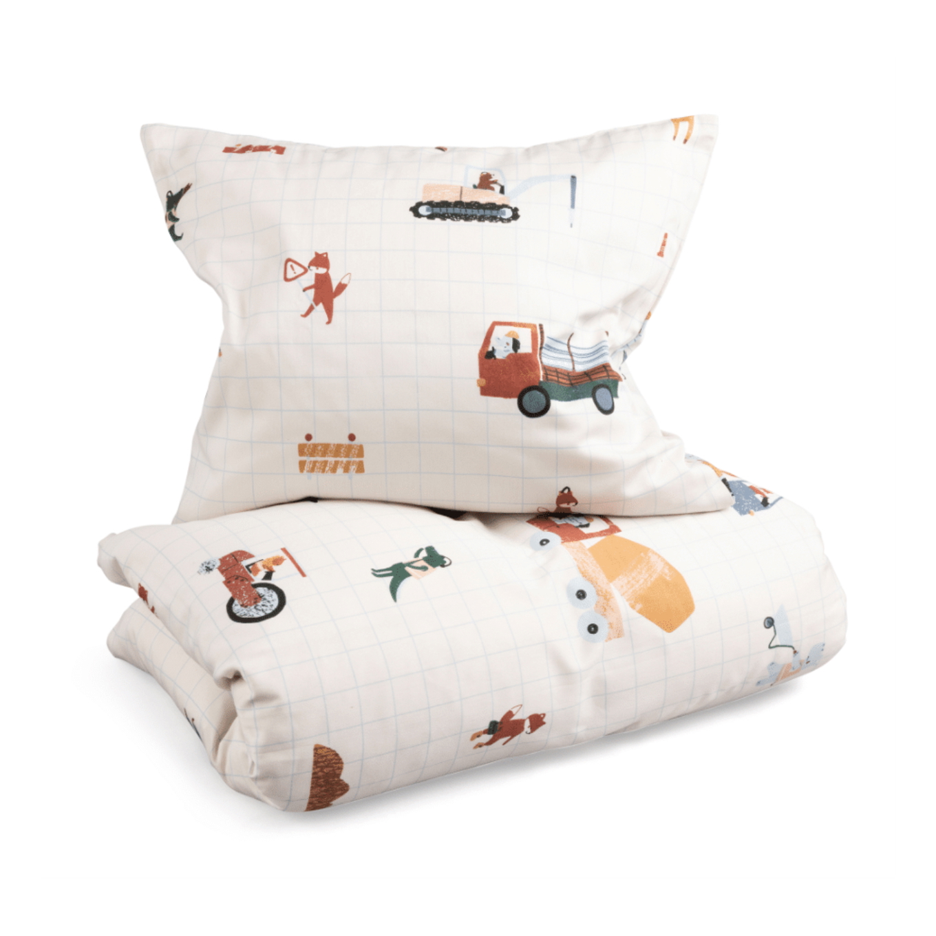 Baby Bettwäsche Busy Builders