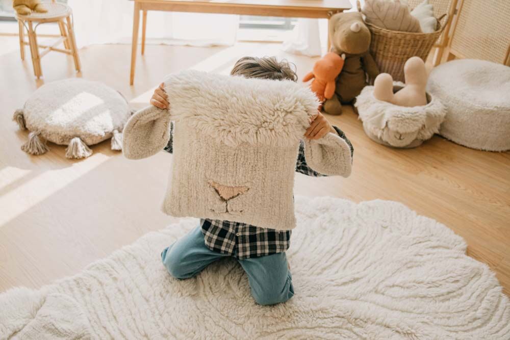 Dekokissen Pink Nose Sheep 6