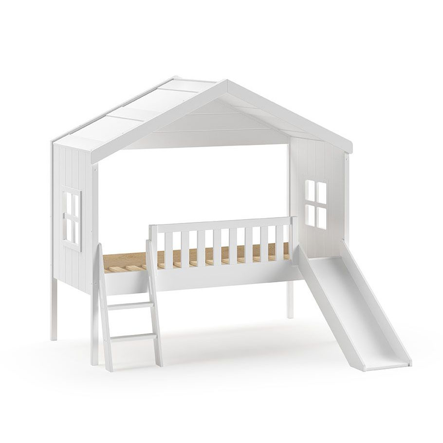 Hausbett mit Rutsche