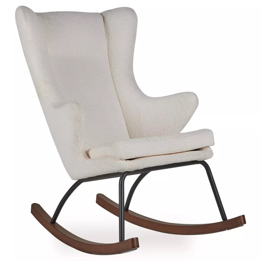 Schaukelstuhl für Mütter De Luxe Cream