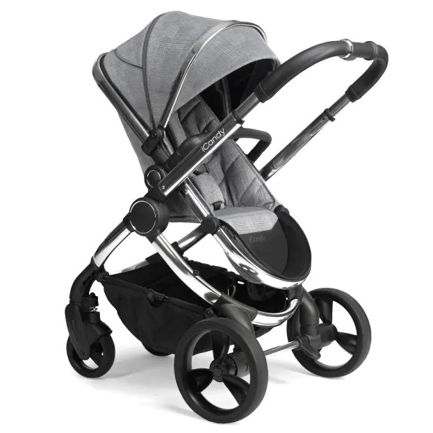 Kinderwagen Peach Combo Grey Check 5
