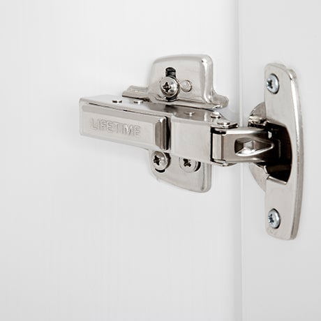 Drehtür für Schrankelement 50cm Weiss lasiert #2