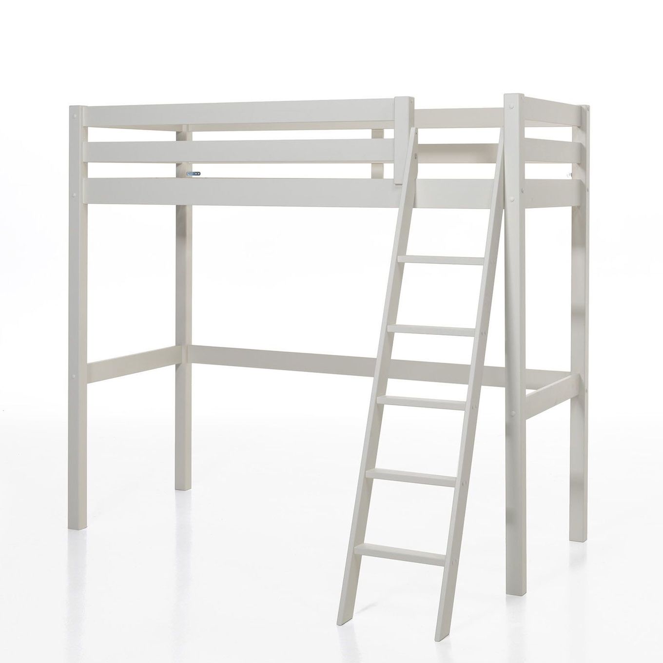 Hochbett Pino 90 x 200 cm Weiss