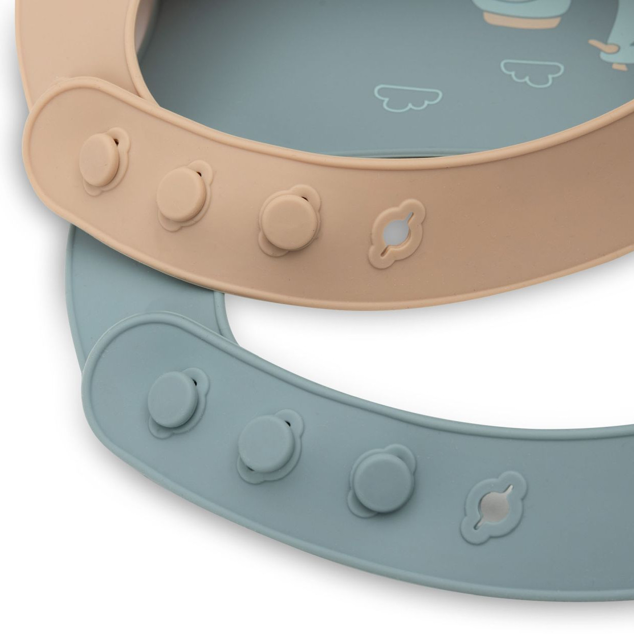 Silikon Lätzchen On The Go 2er Pack 3