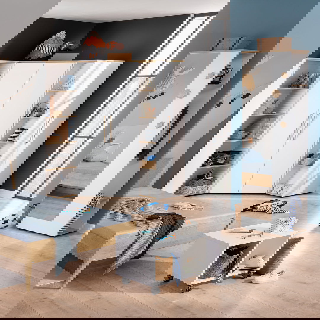 Regal Oscar für Eck-Kleiderschrank 5