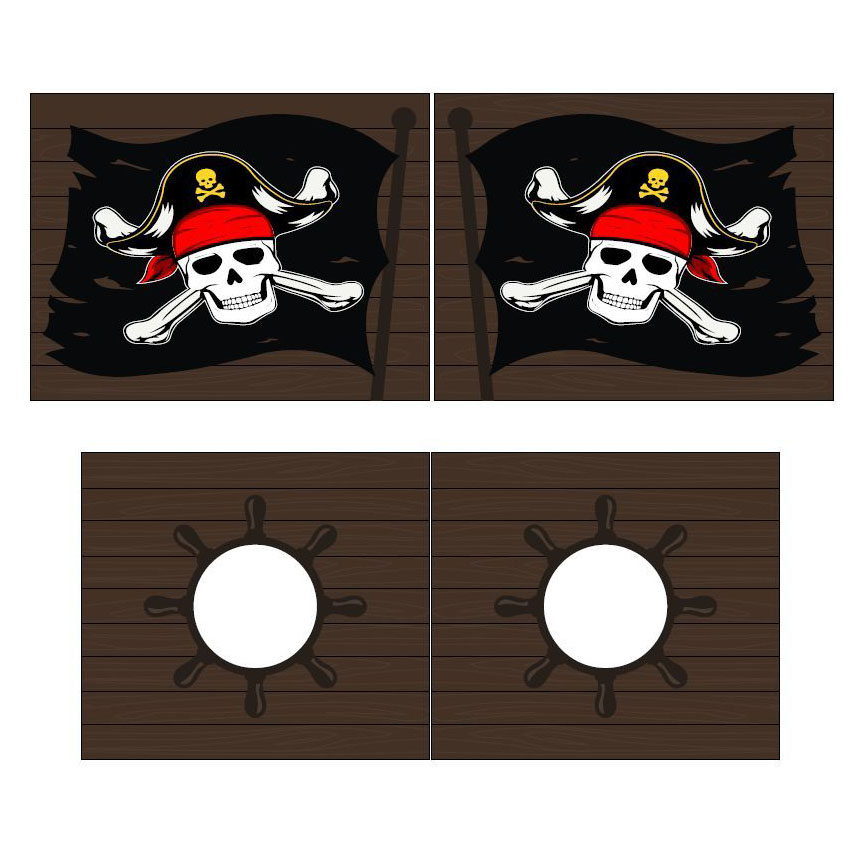 Spielvorhang Caribian Pirates