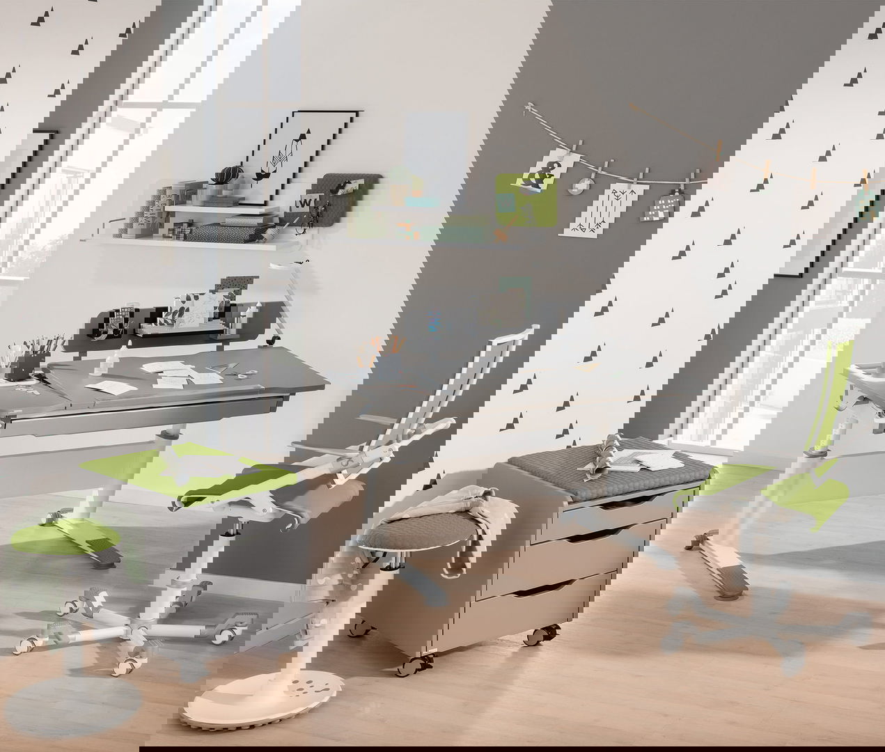 Drehstuhl Swifty Grün #2