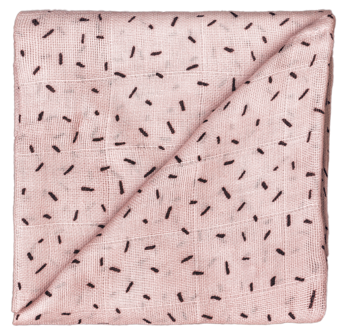 Gaze Spucktuch Rosa Slivers