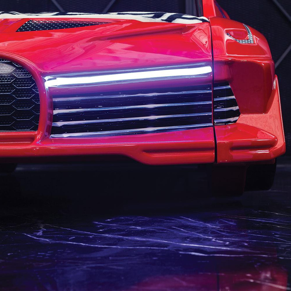Autobett Speedster  Rot 4