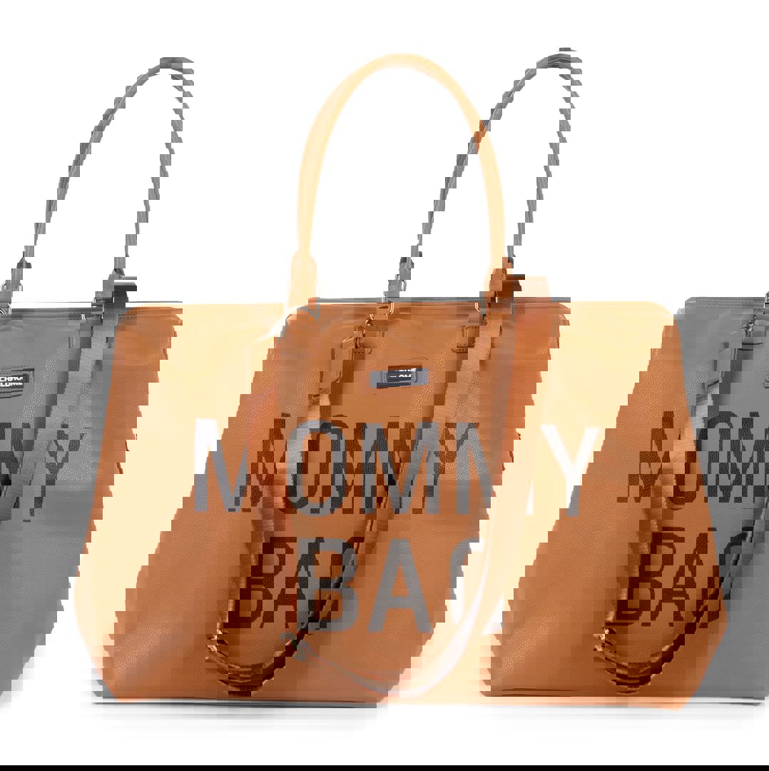 Mommy Bag Lederlook Braun 4