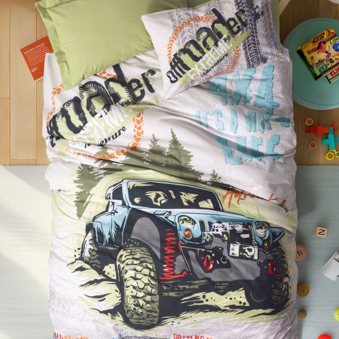 Bettwäsche 3 für 2 Set Abenteuerwelt #2