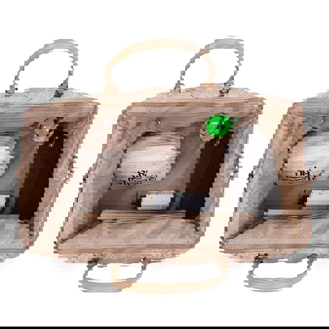 Mommy Bag Gesteppt Beige 21