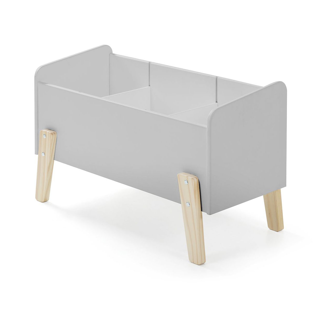 Spielzeugkiste Kiddy Hellgrau