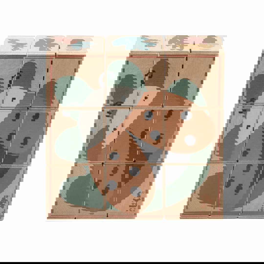Würfel-Puzzle Woodland 5