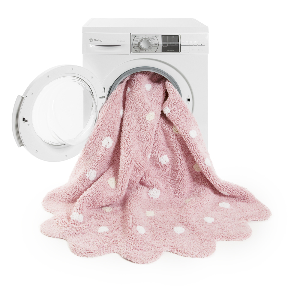 Teppich Little Biscuit Gepunktet Rosa 4