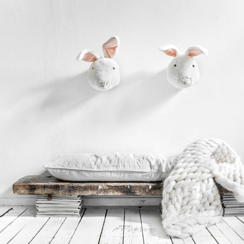 Tierkopf Häsin Alice #2