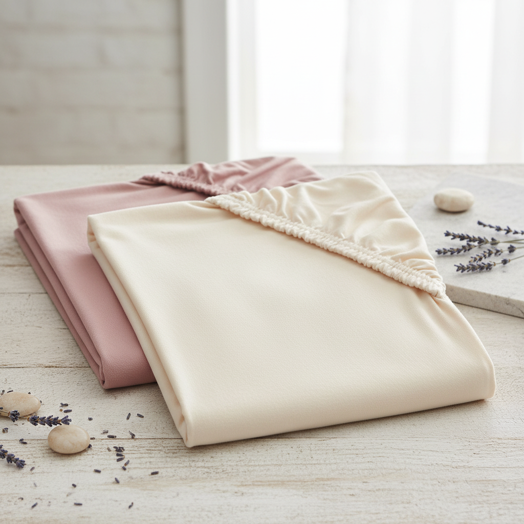 Fixleintuch Jersey 60x120cm 2er Pack Wild Rose, Ivory 3