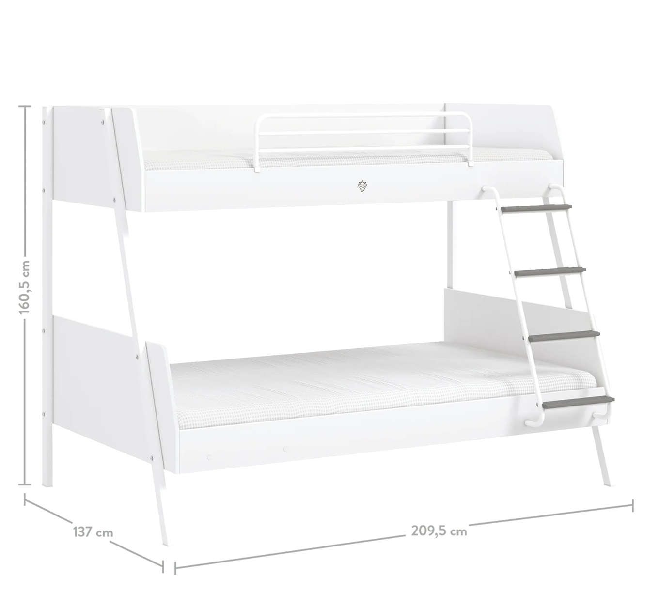 Family Etagenbett White 3