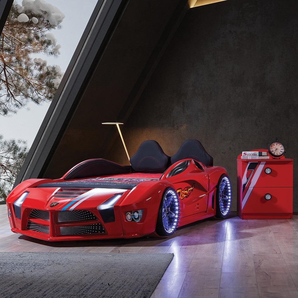 Autobett Turbo Rot 3