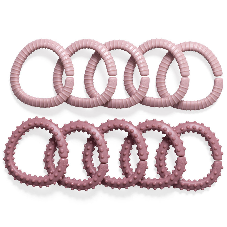 Spielzeug Ringe Blütenpink