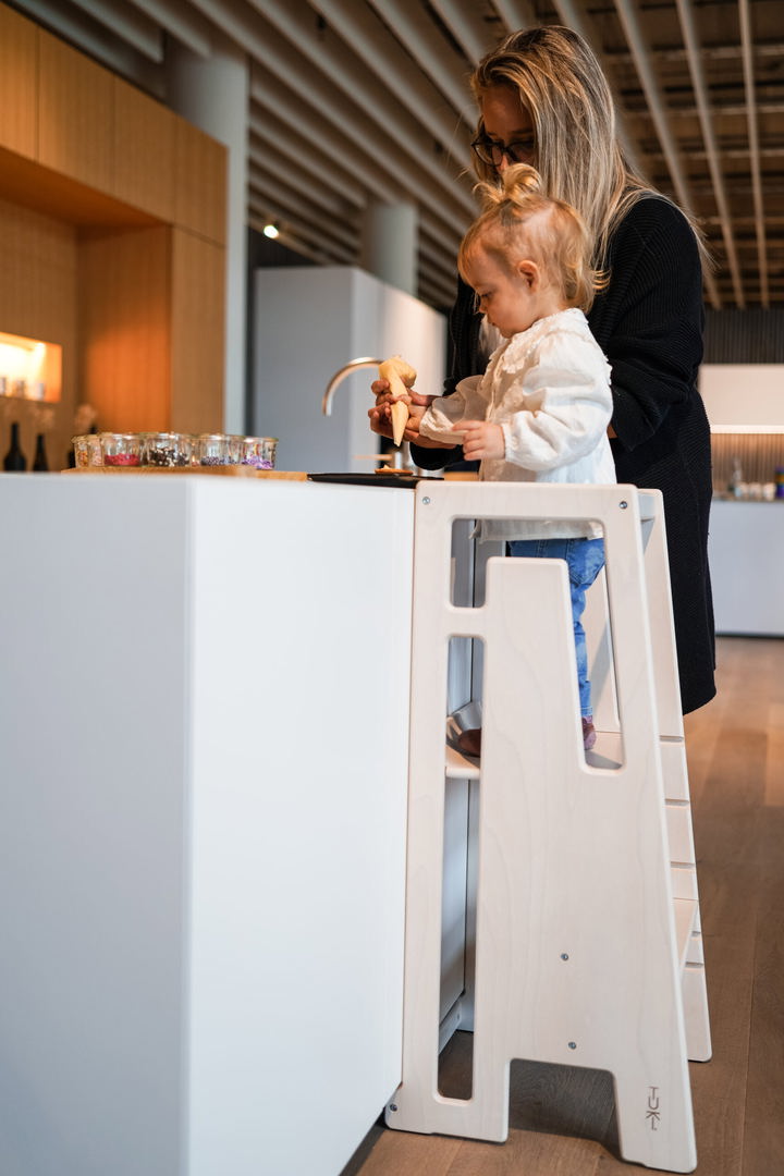 Lernturm Tuki Whitewash 4