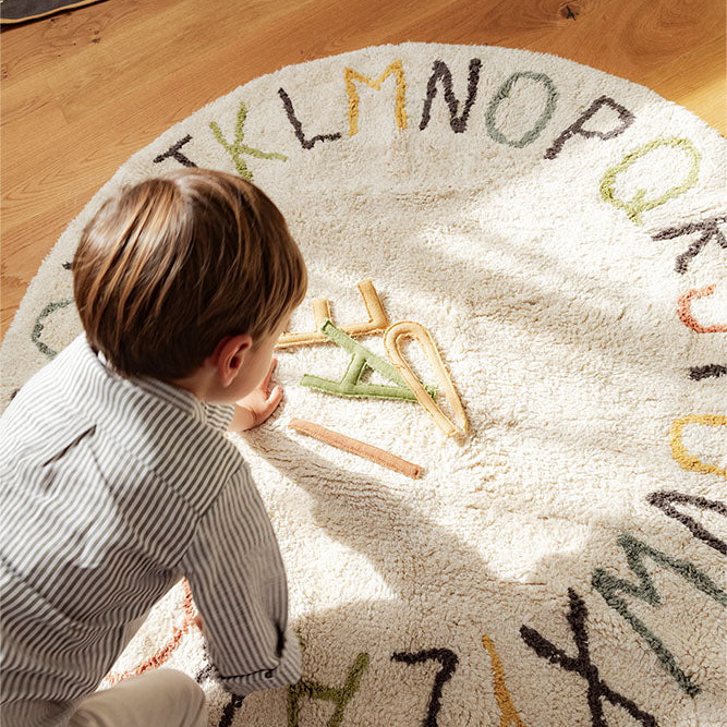 Teppich ABC Rund Set #2