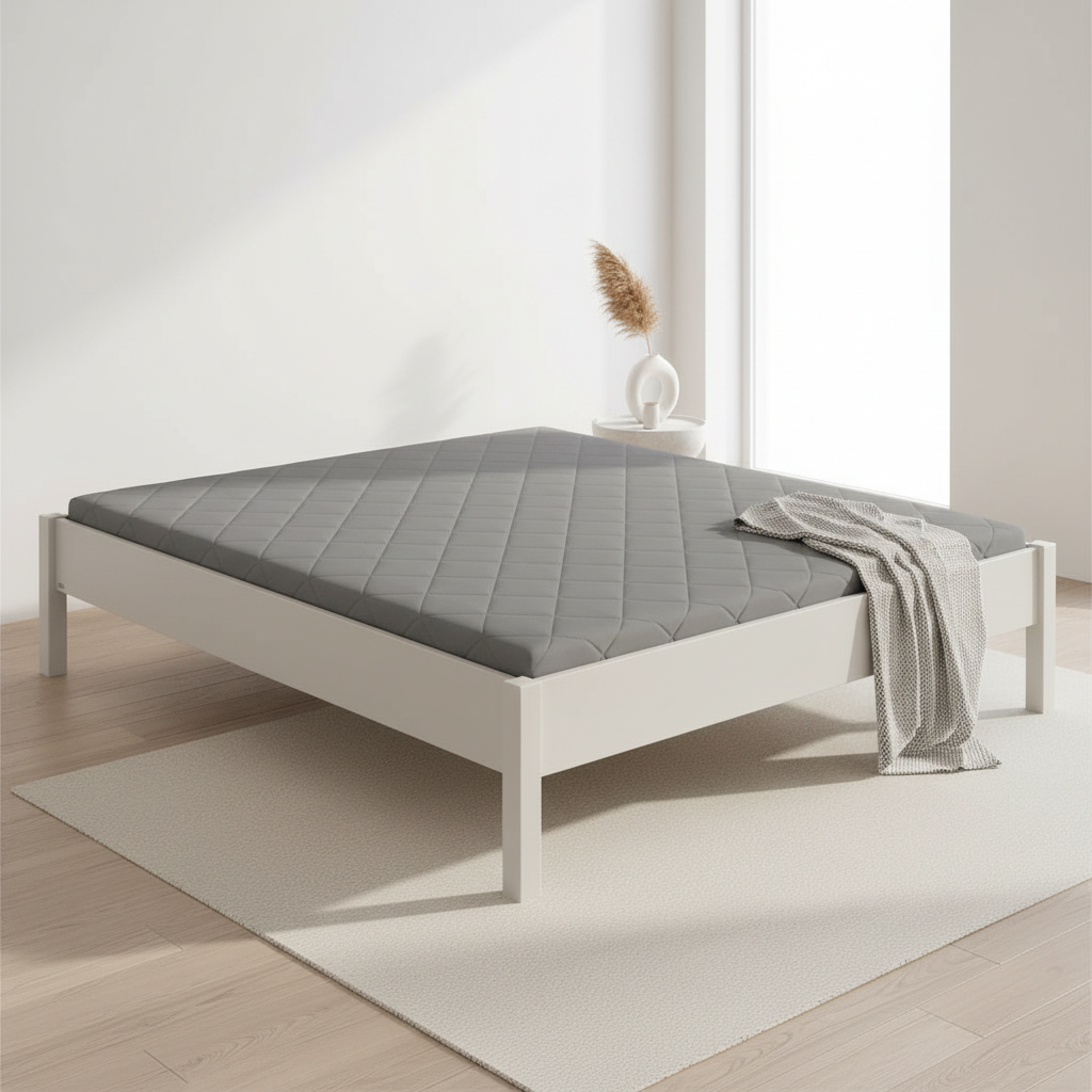 Studiobett Tiago Kieselgrau, 140 x 200 cm 3