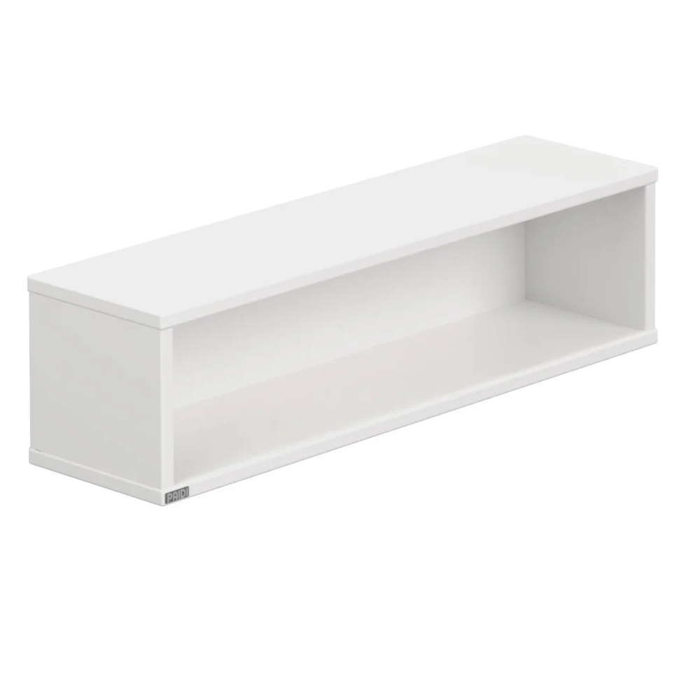 Wandregal Rechteckig Lang Kreideweiss