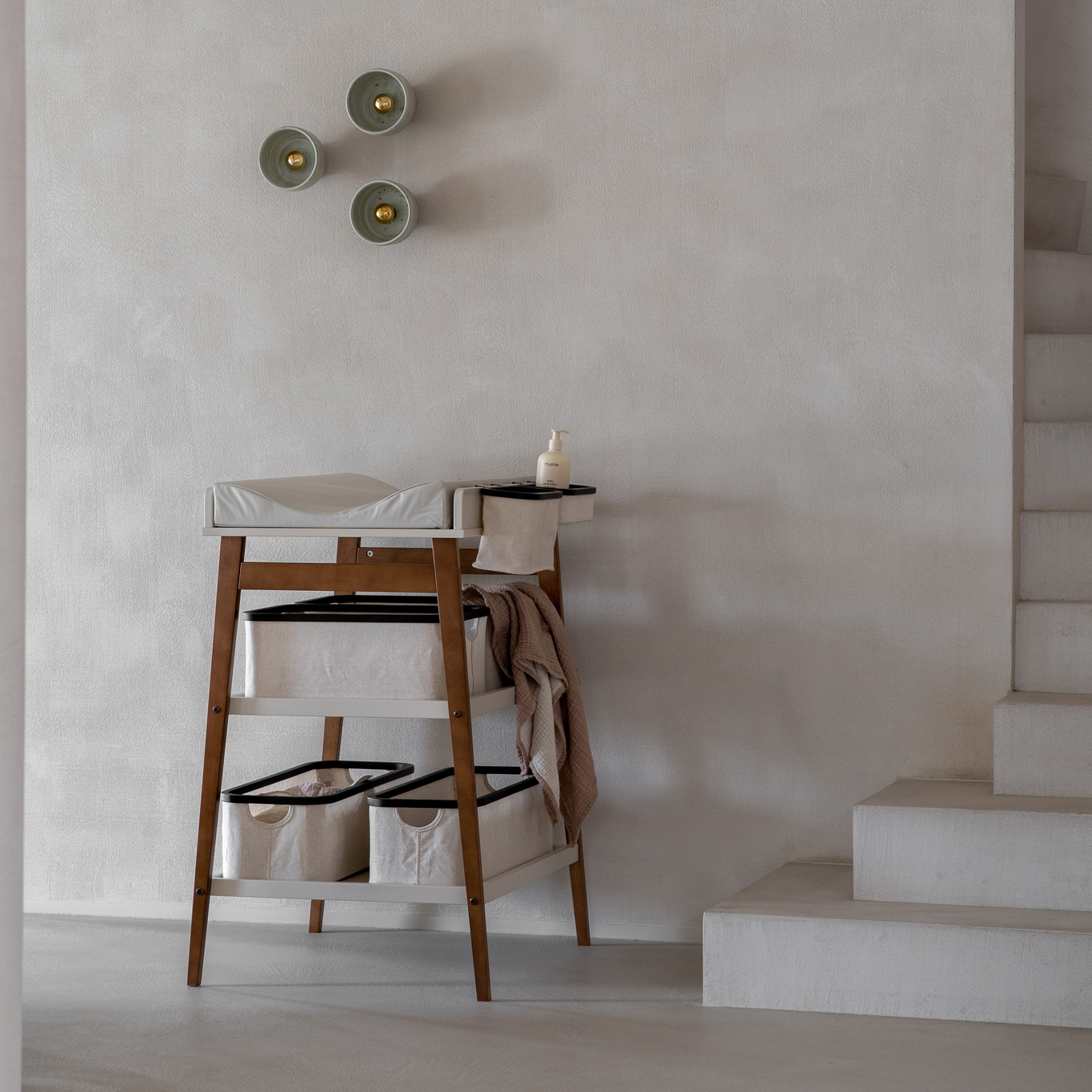 Wickeltisch Hip Clay, Natur 3