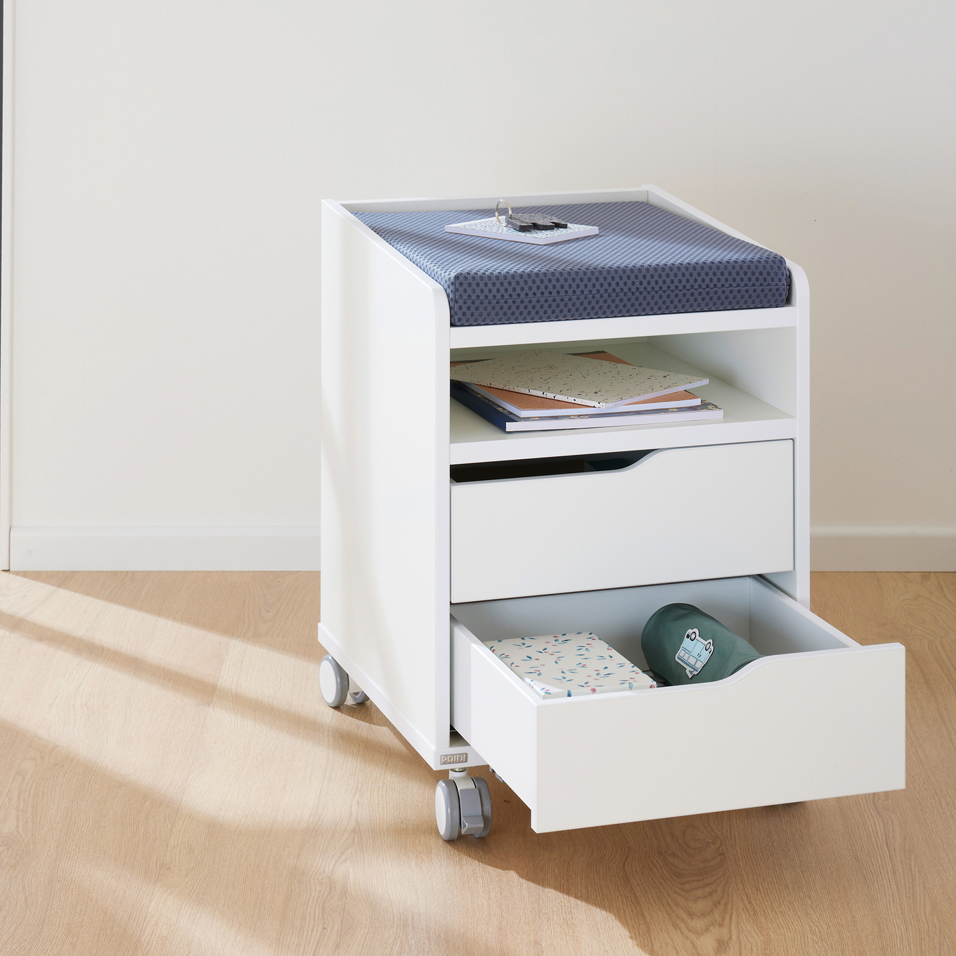 Rollcontainer 2S Weiss 8