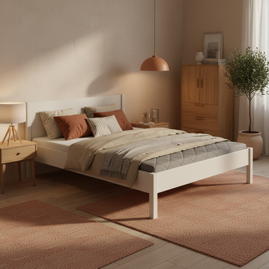 Studiobett Tiago Kieselgrau, 90 x 200 cm 4