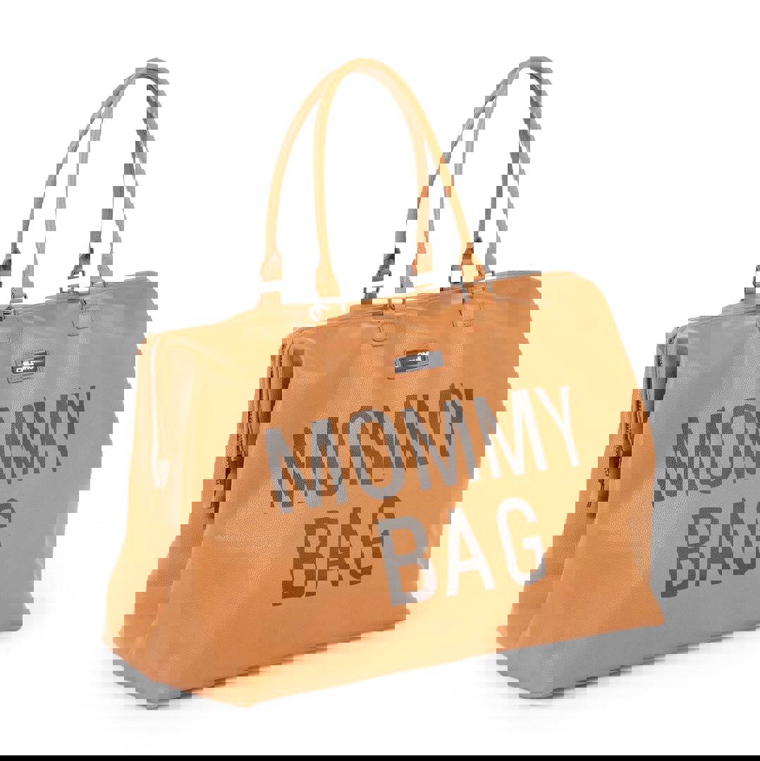Mommy Bag Lederlook Braun 3