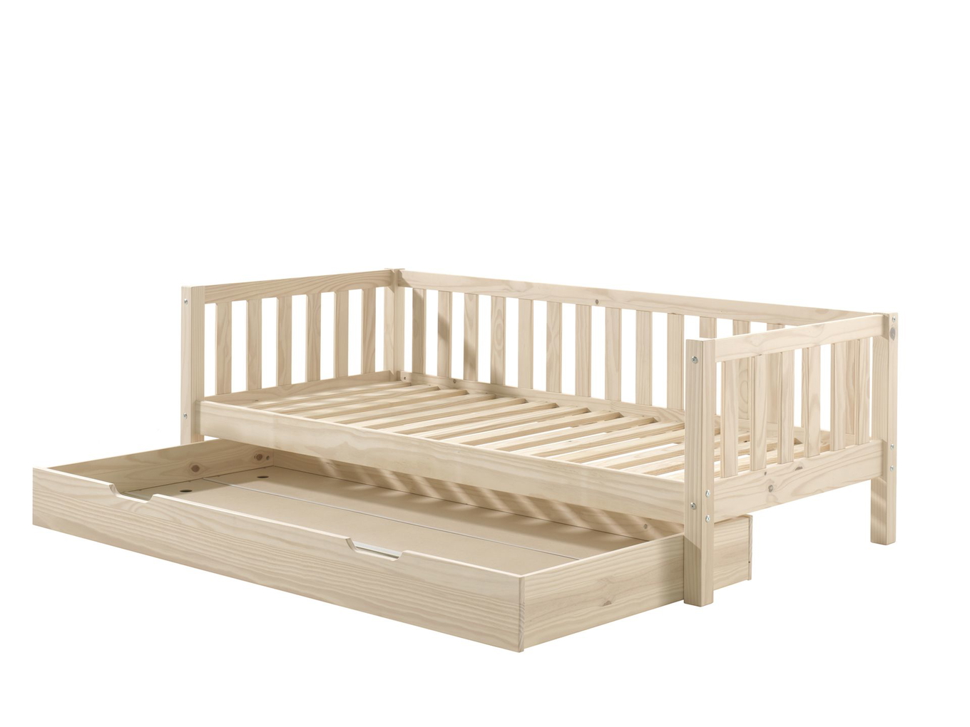 Kojenbett Fritz inkl. Ausziehkasten Holz 4