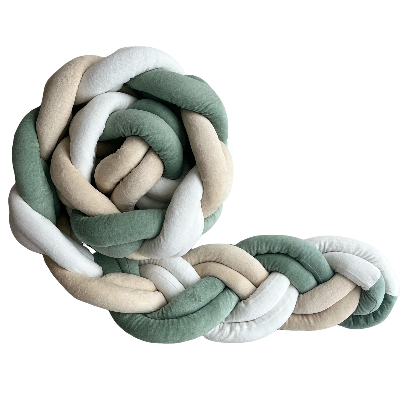 Bettschlange Mix 300cm Grün