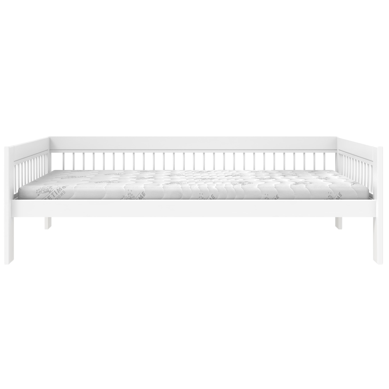 Basisbett Breeze Lifetime Rollrost, Weiss 4